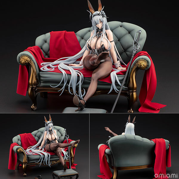 預訂9月 Kotobukiya 碧藍航線 弗裏茨·魯梅 Azur Lane Fritz Rumey Schwarzes Kaninchen Ver. 1/7 Complete Figure Pre-order
