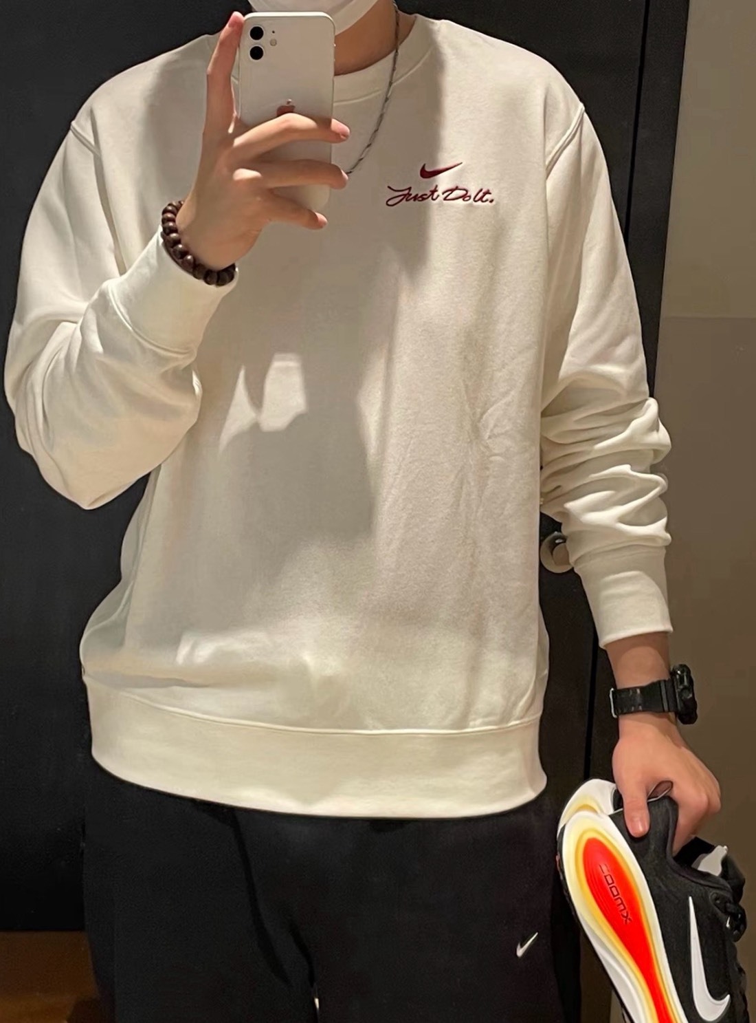 NIKE CLUB FW25 馬年限定 2026 CNY新年款 脫繮系列 長袖衛衣 男款