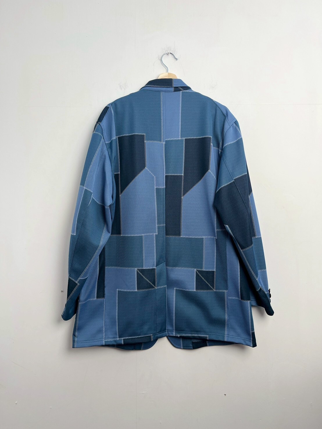 NEEDLES 2Button Jacket Polyester Jacquard SIZE XL