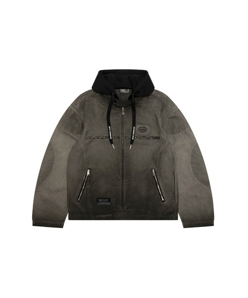 【AAPE】3月連線更新 AAPE MAIN LIGHT WEIGHT JACKET(detachable)