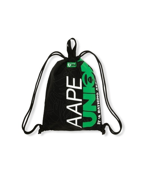 【AAPE PICKLEBALL Collection  】3月連線更新 AAPE UNION SPORT "PICKLEBALL" Drawstring Bag in Teflon