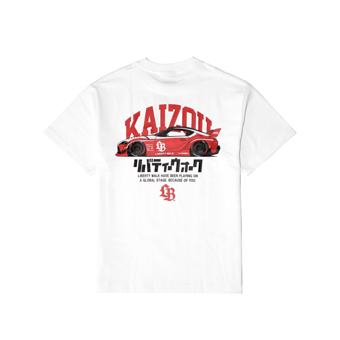 【LIBERTY WALK】KAIZOU Arch Logo Supra Tee