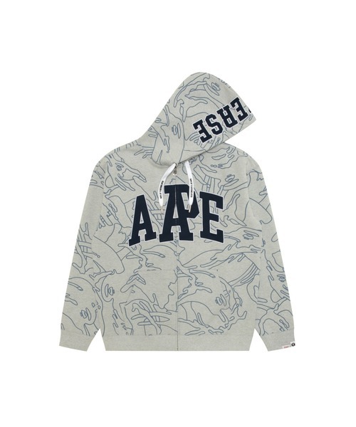 【AAPE 】3月連線更新 AAPE MAIN ZIP UP HOODIE