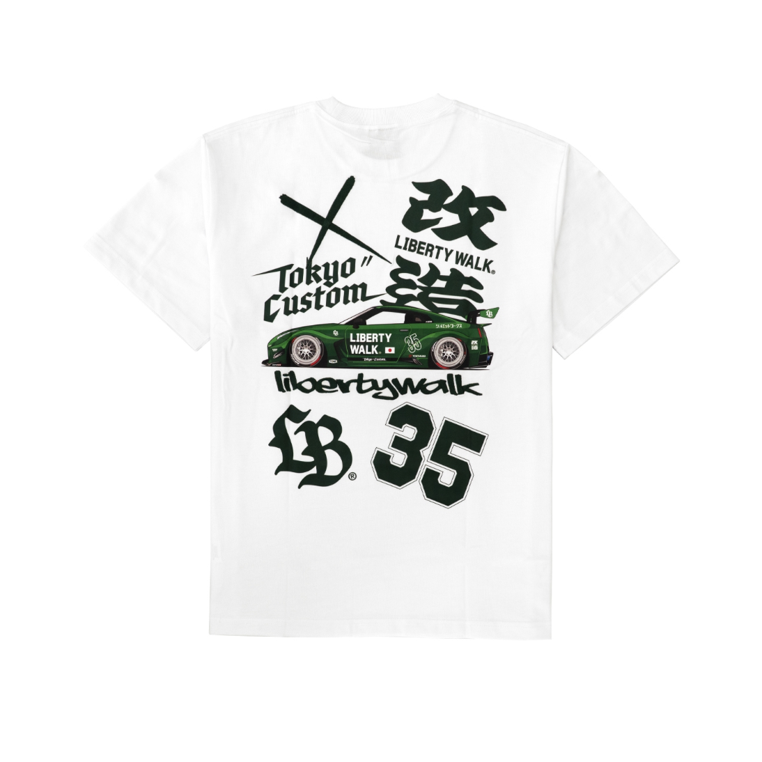 【LIBERTY WALK】Tokyo Custom Graphic 35 Tee