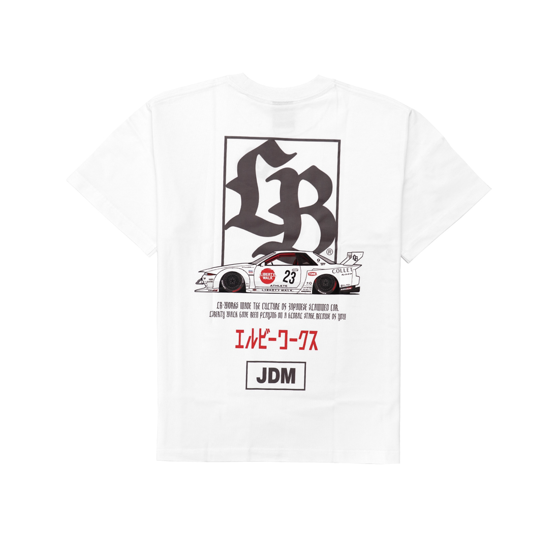 【LIBERTY WALK】LB Box Logo R32 Tee
