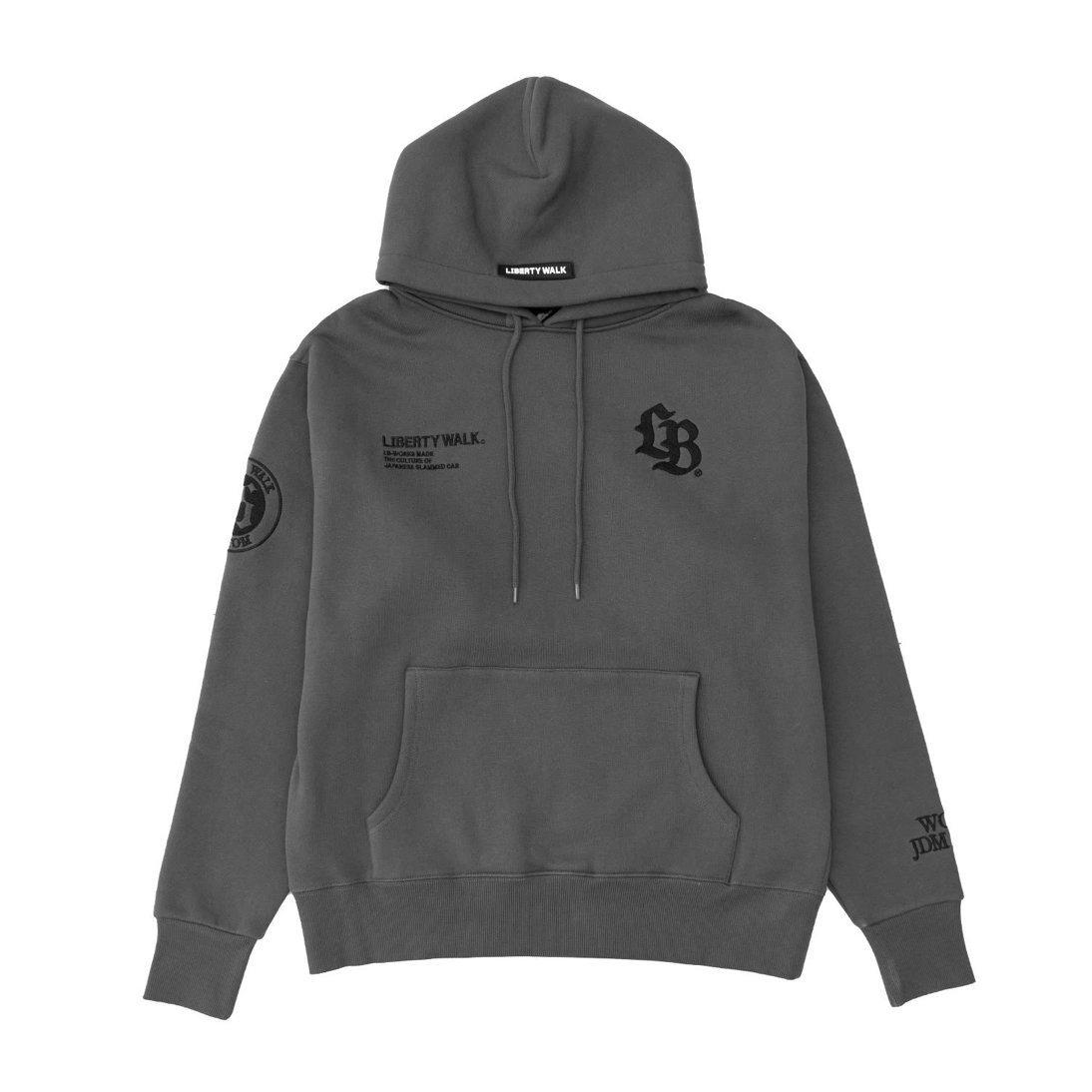 【LIBERTY WALK】LB Thorn Logo Embroidery Hoodie