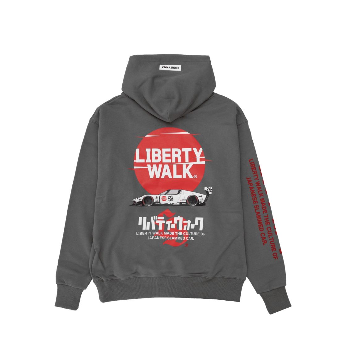 【LIBERTY WALK】Sunrise Logo Miura Hoodie