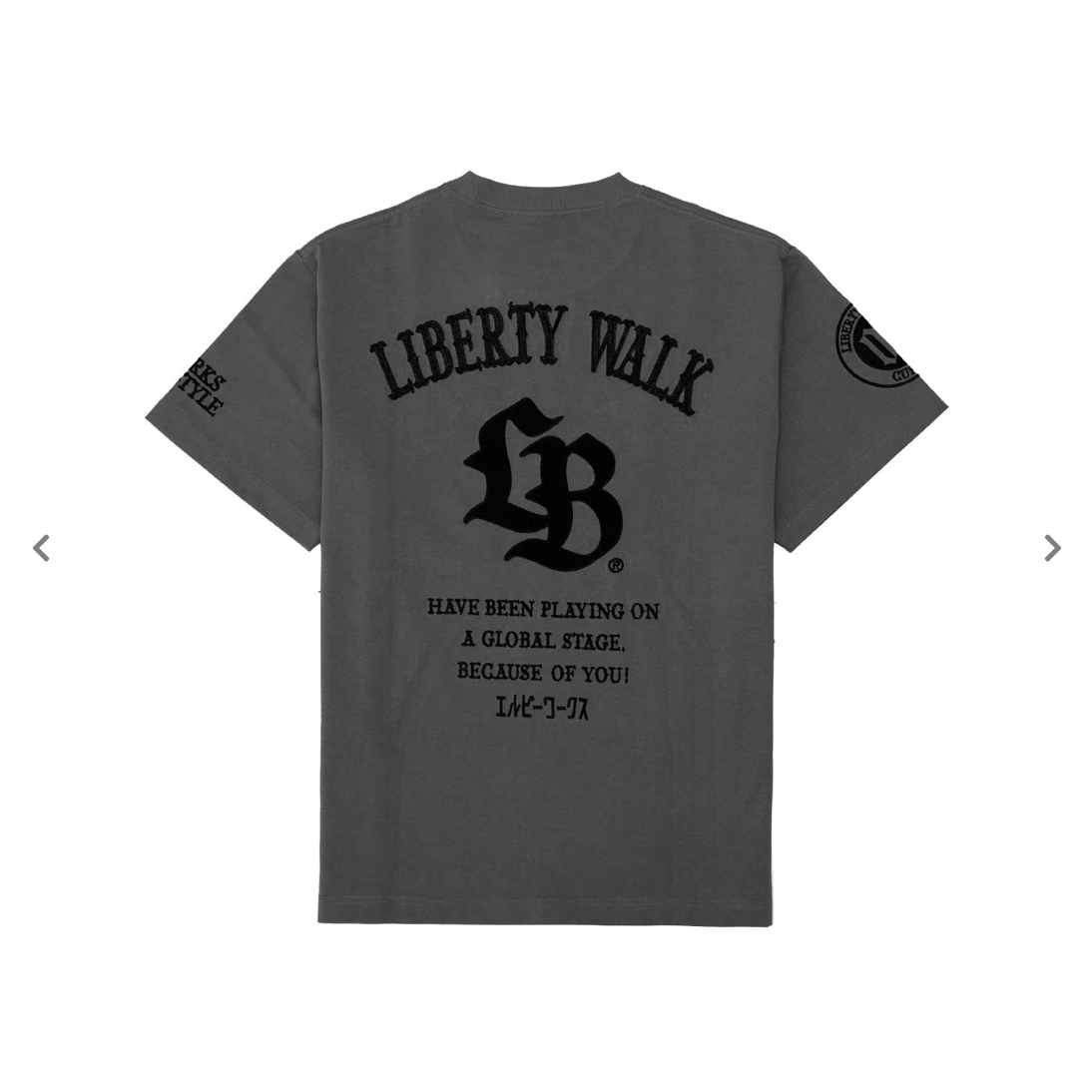 【LIBERTY WALK】LB Thorn Logo Embroidery Tee