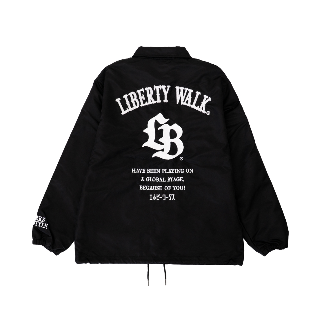 【LIBERTY WALK】LB Thorn Logo Coach Jacket