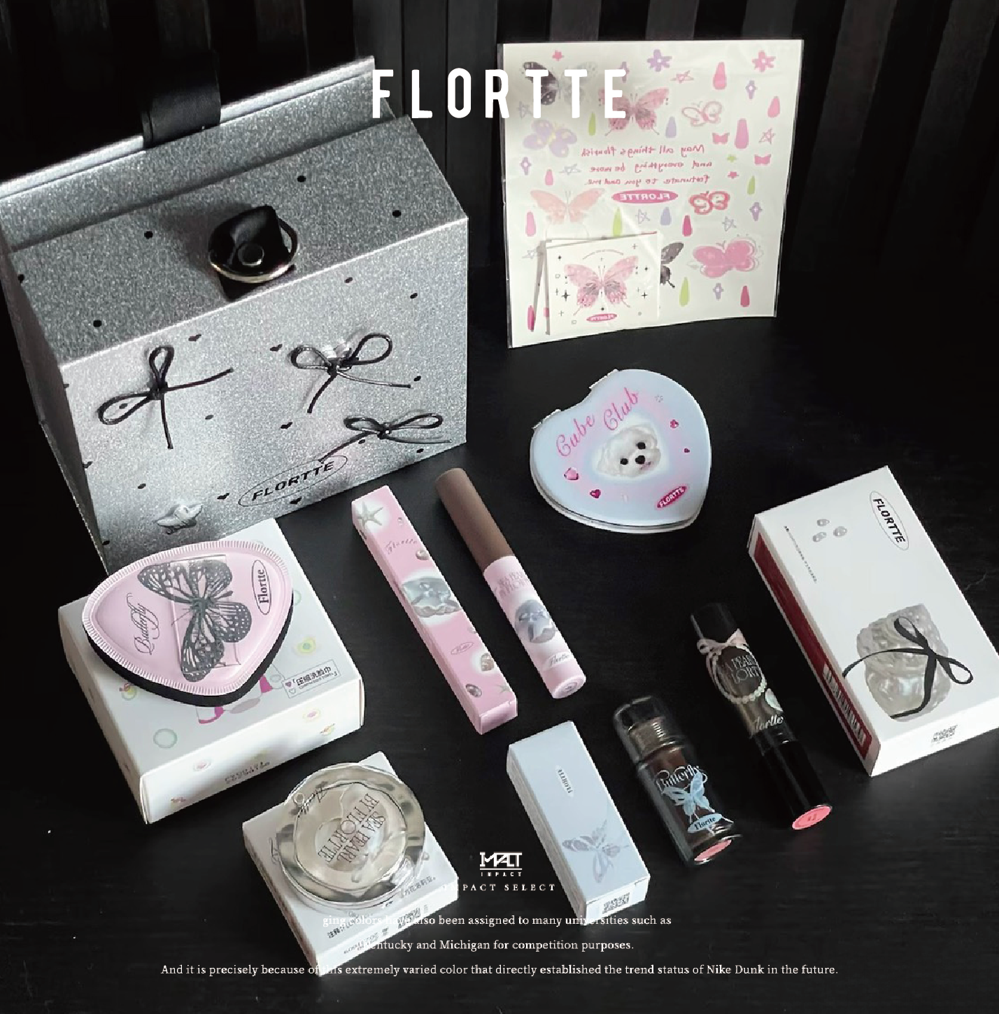 FLORTTE 花洛莉亞 龐克少女 彩妝禮盒組 兩款
