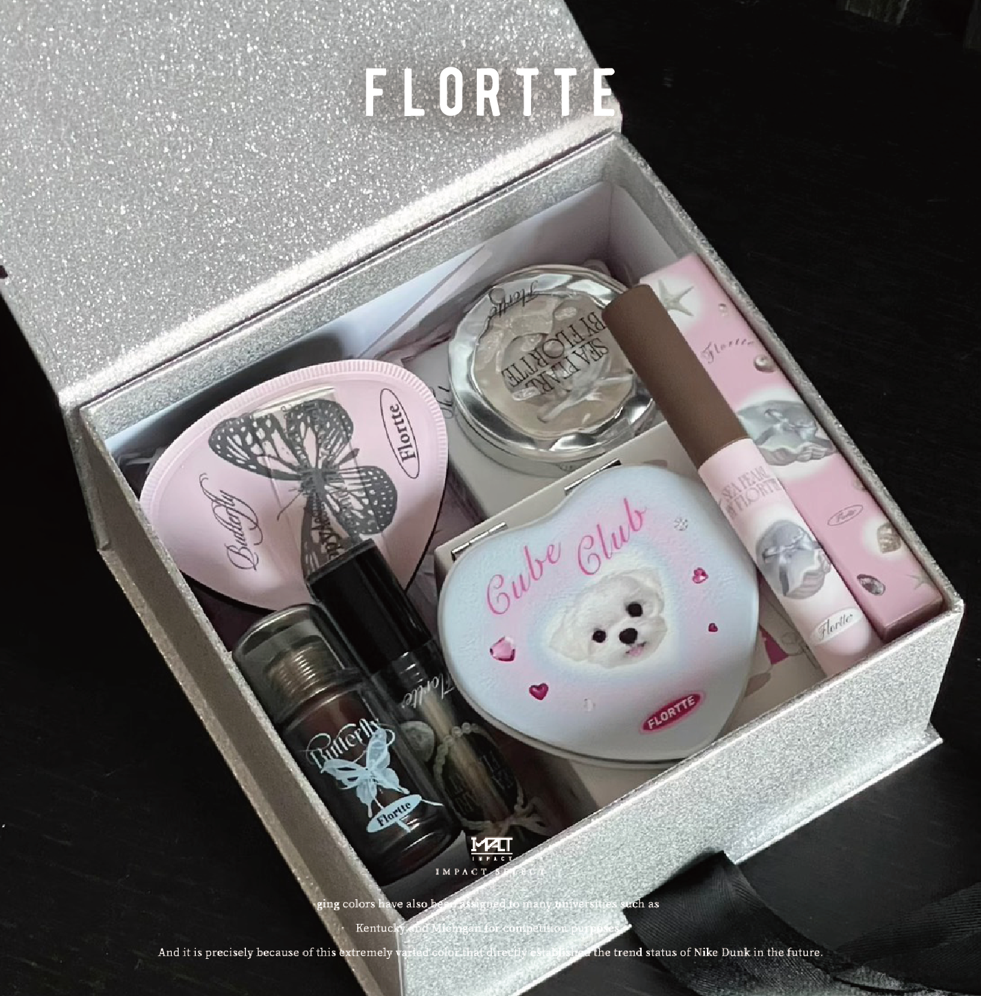 FLORTTE 花洛莉亞 龐克少女 彩妝禮盒組 兩款