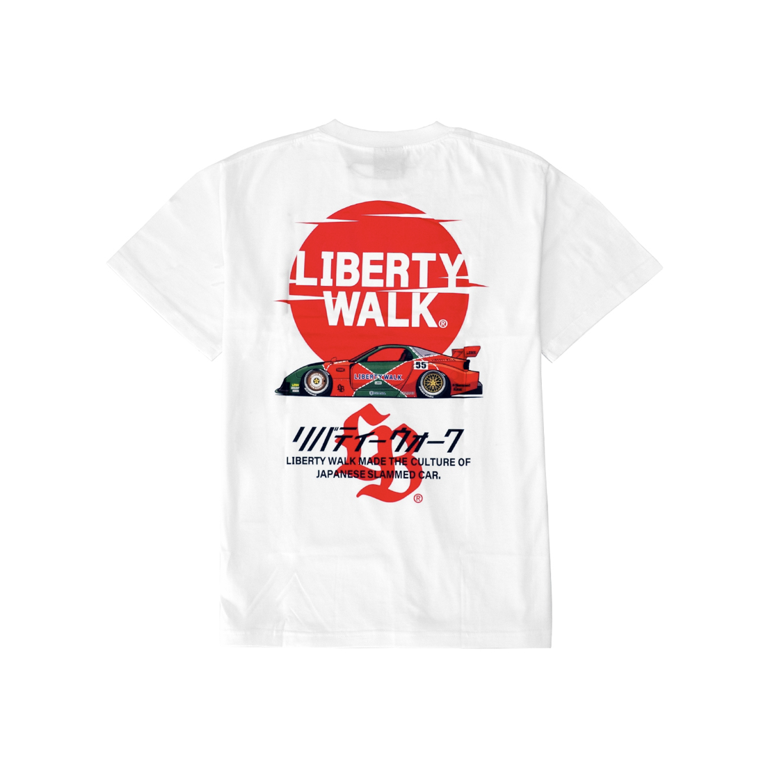 【LIBERTY WALK】Sunrise Logo FD Tee