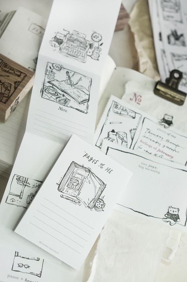 Black Milk Project - Paper - Pages of Me - Perforated Memo Sheets