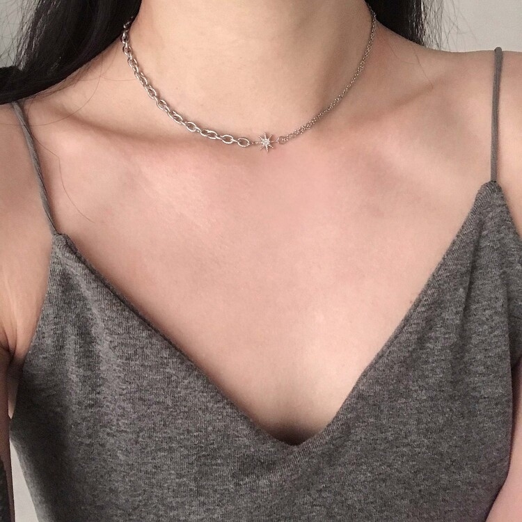 OFUSE frozen choker 頸鍊 項鍊