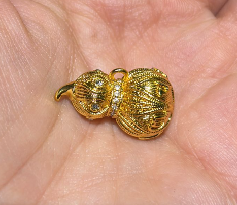 260218 - G42 真金電鍍葫蘆錦囊頸鏈（一物一證書）