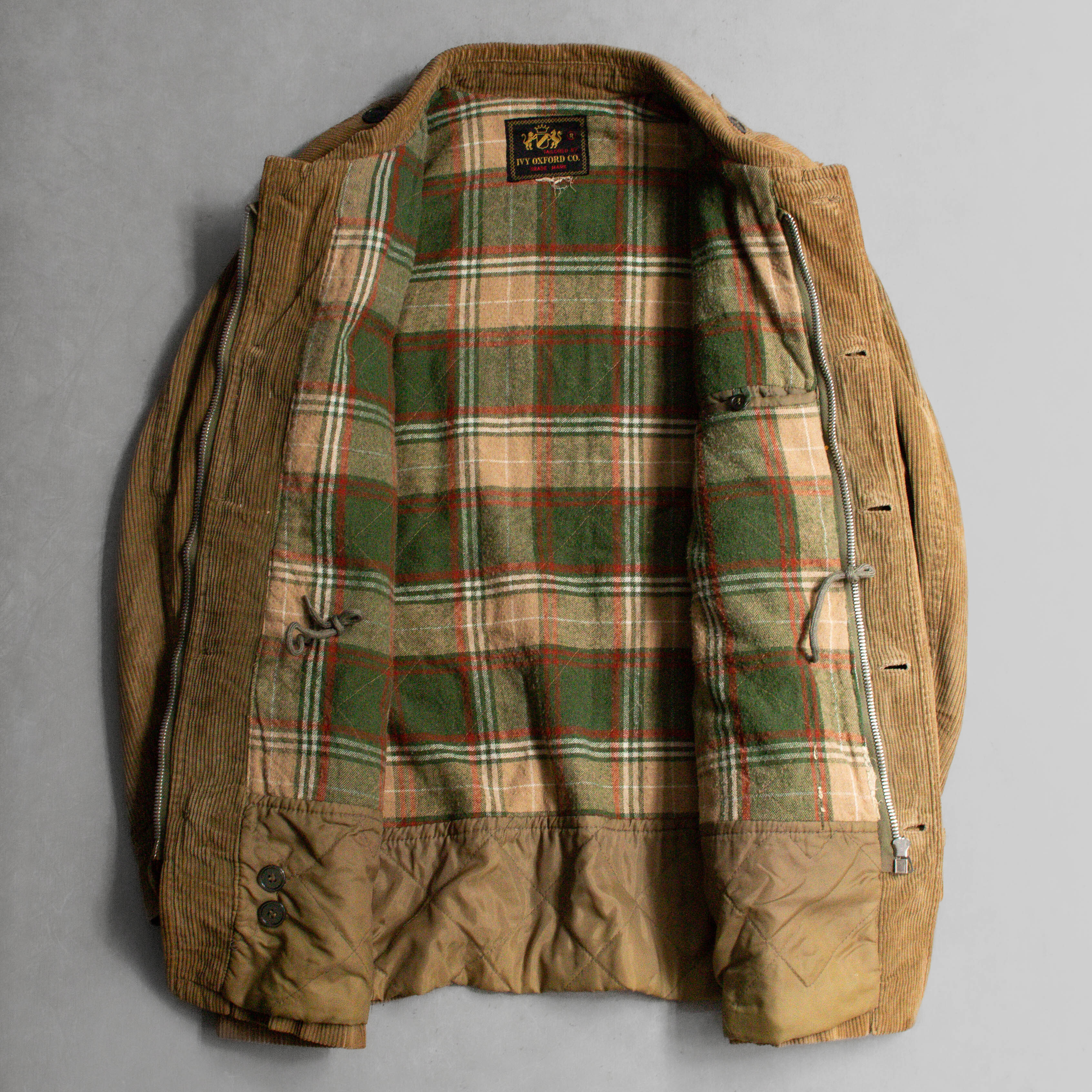 60S VINTAGE CORDUROY HUNTING JACKET 美國 燈芯絨 卡其 狩獵 外套