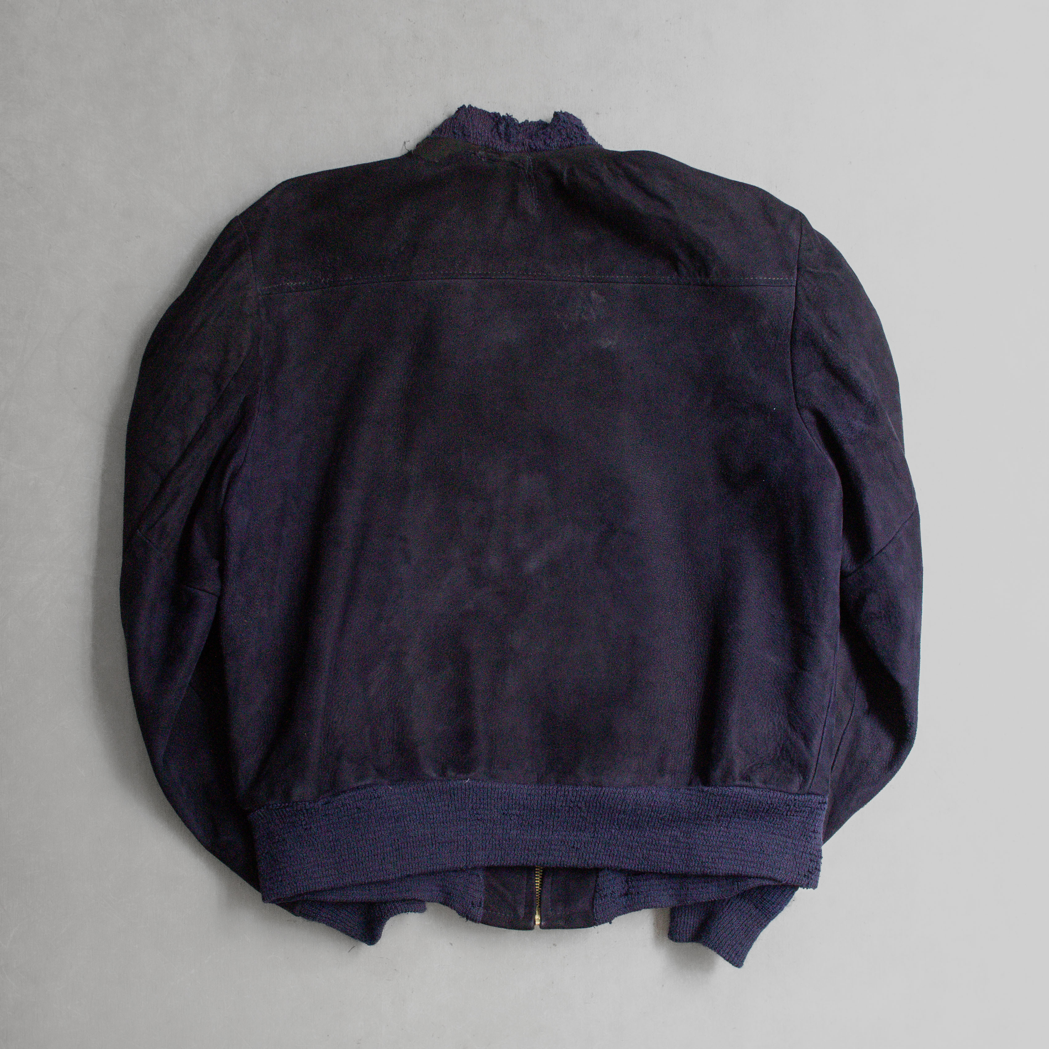 50S PENNEYS SUEDE BOMBER JACKET 美國製 深藍 麂皮 防風 外套