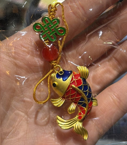 260218 - G50 半銀砂金鯉躍龍門手機掛繩