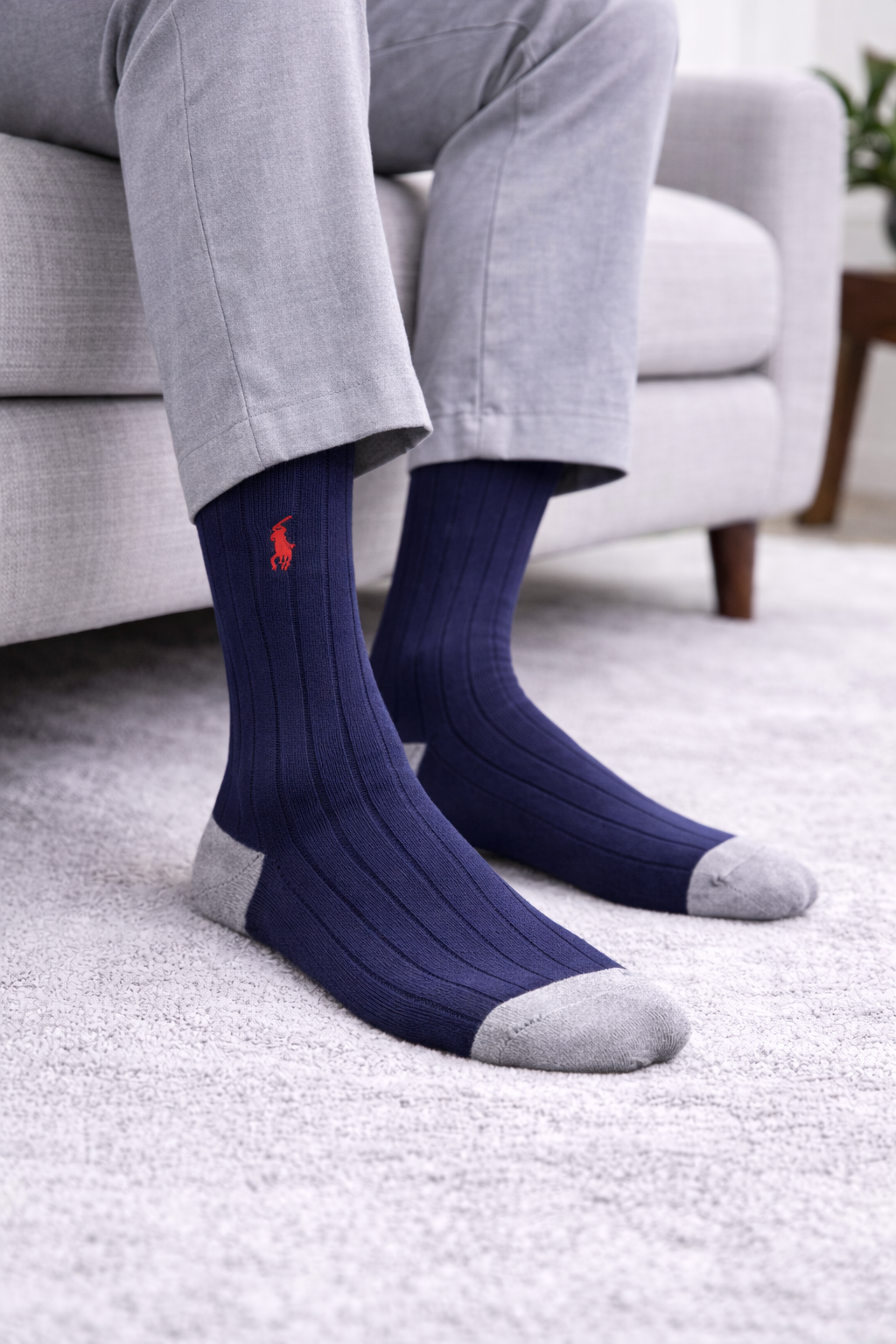 OBS375 Polo Ralph Lauren 經典百搭紳士襪 3對裝｜低調高級