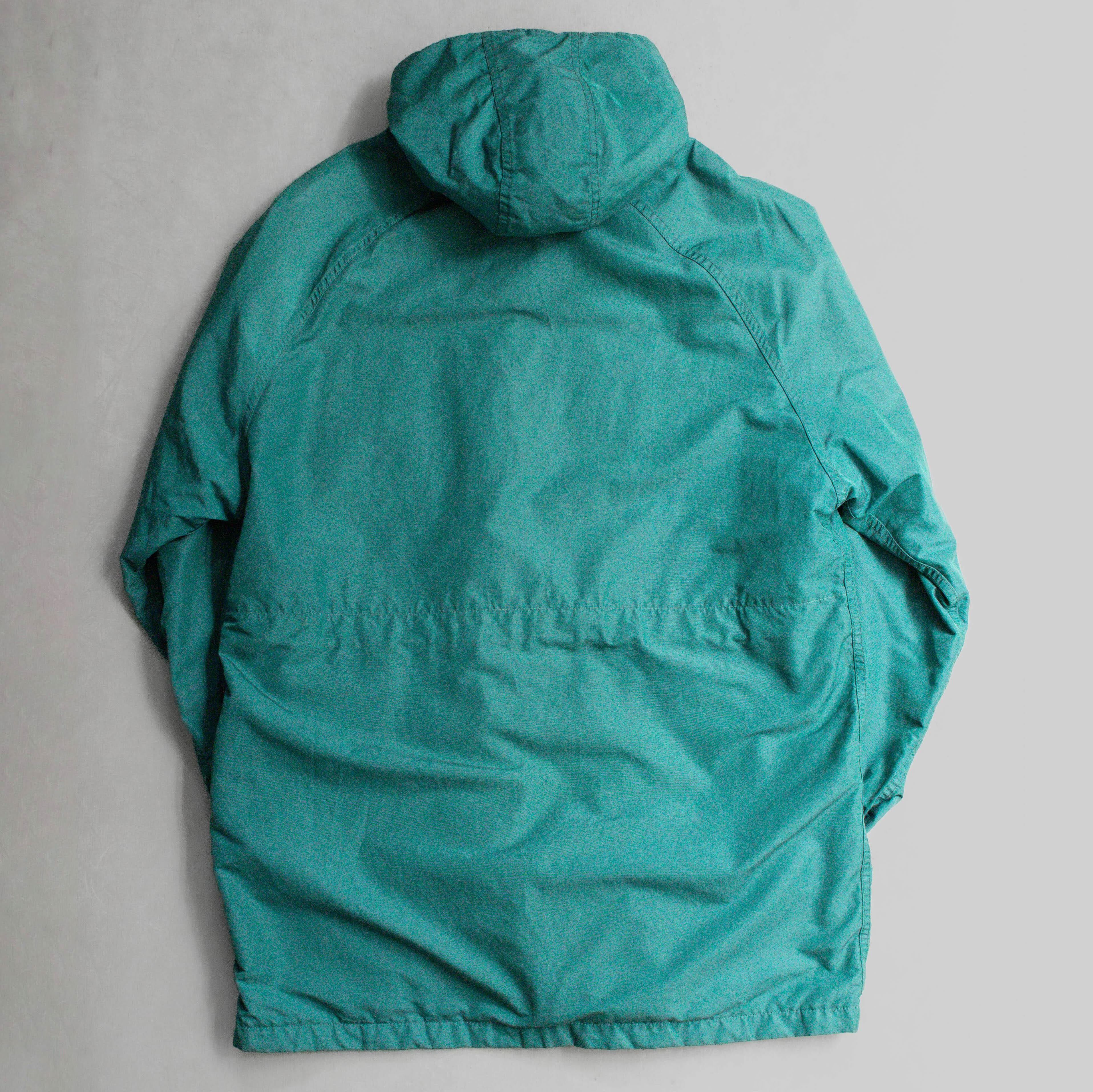 WOOLRICH MOUNTAIN PARKA 美國製 湖水綠 防風 高領 羊毛 大衣 外套