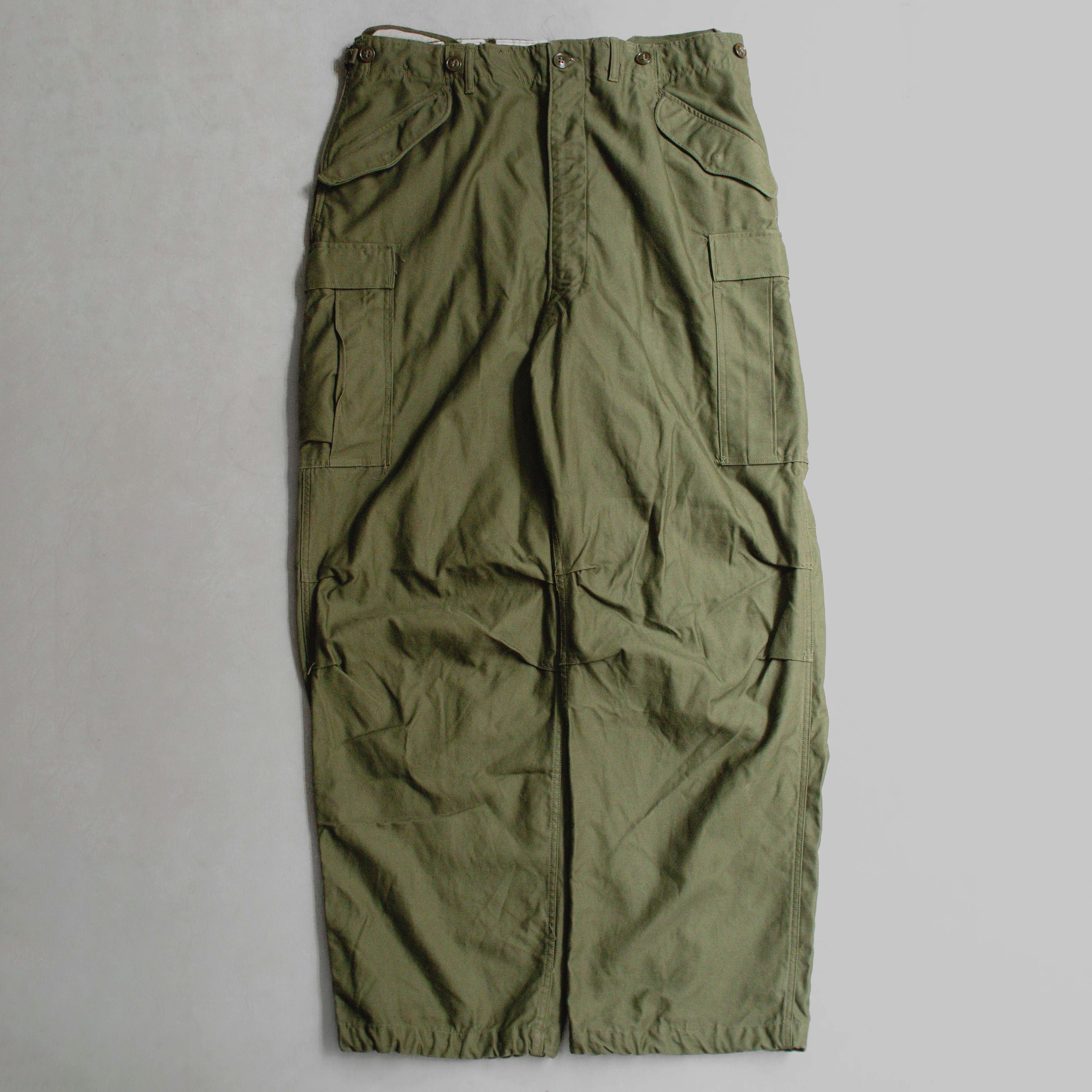 50S US ARMY M51 CARGO PANTS 美軍 公發 多口袋 軍綠 軍褲 長褲