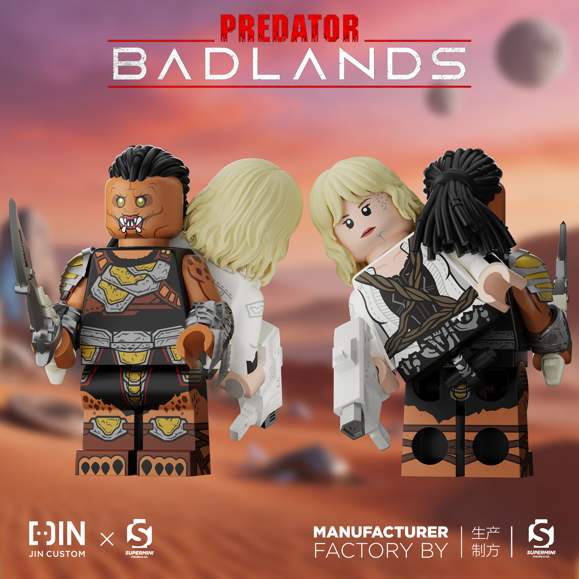 [Jin  x Supermini][Preorder] Dek & Thia [PADprinted]