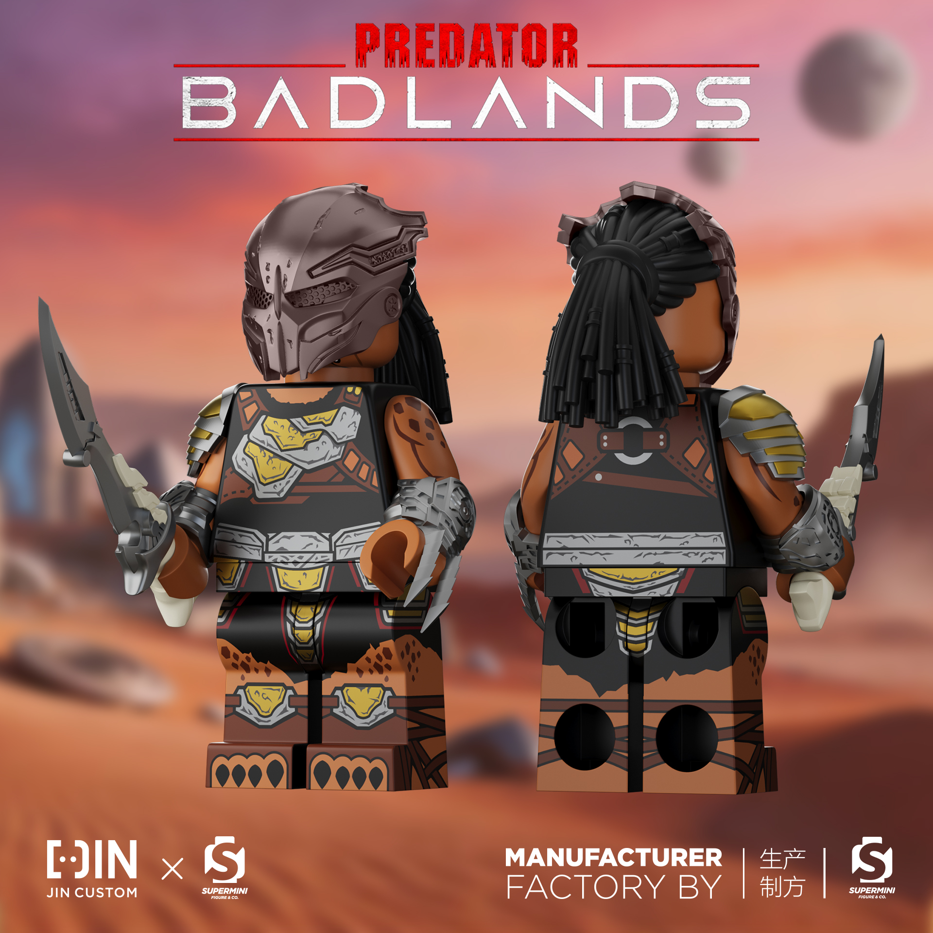 [Jin  x Supermini][Preorder] Dek & Thia [PADprinted]