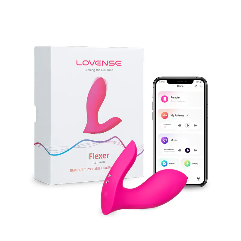 Lovense Flexer G-Spot & Clitoral Dual Panty Vibrator