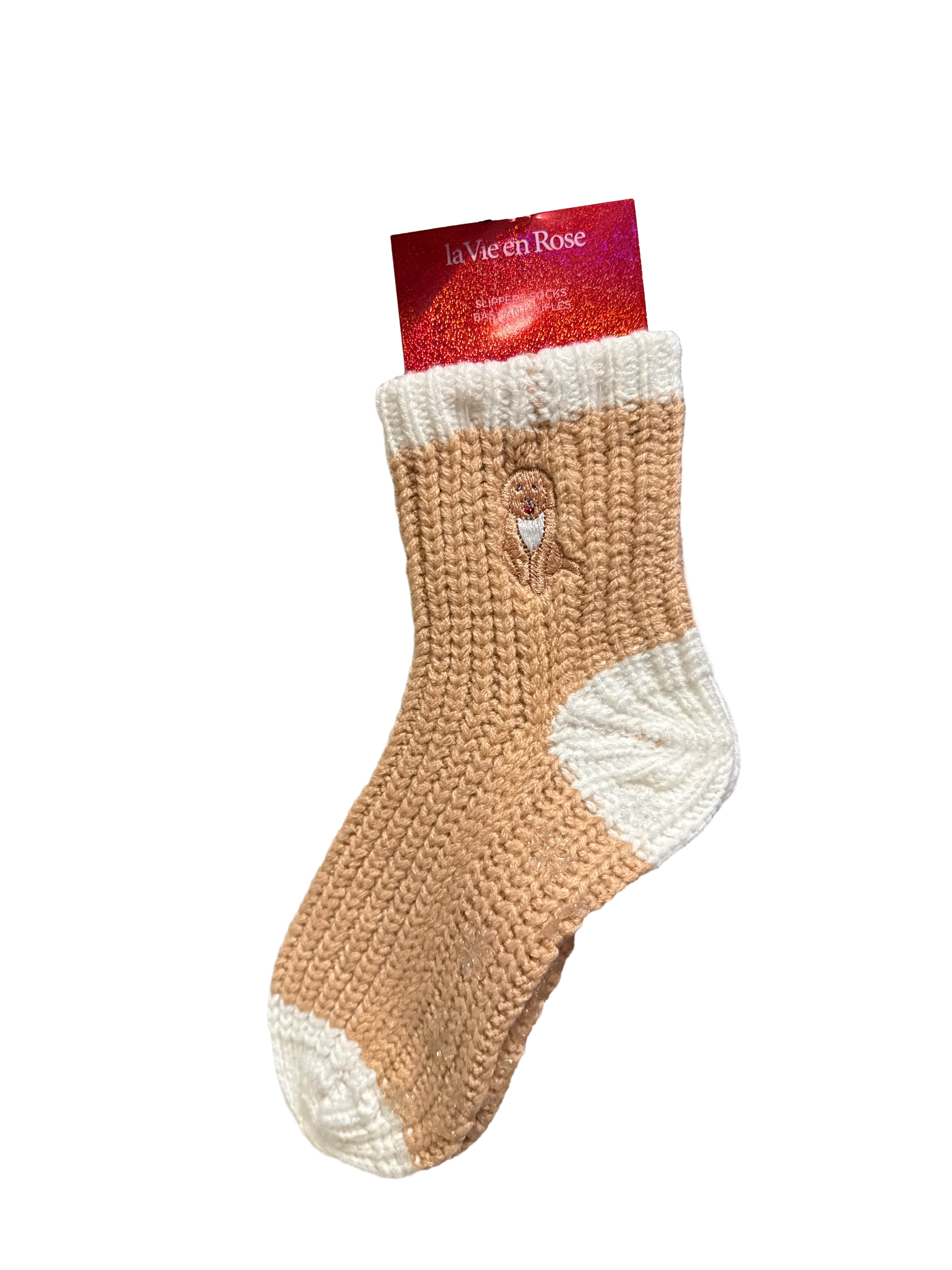 【la Vie en Rose】1 Pair  咖