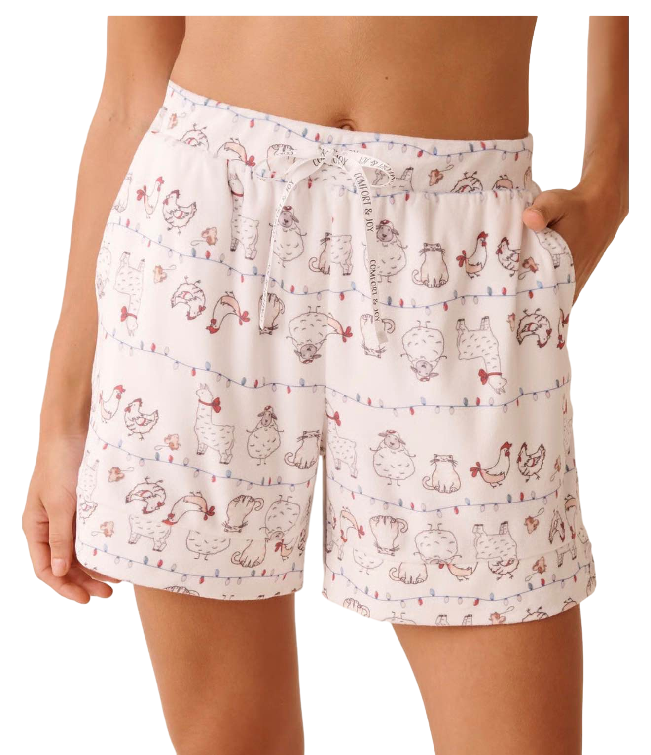 【la Vie en Rose】la Vie en Rose Pajamas 40200788 WHITE  白