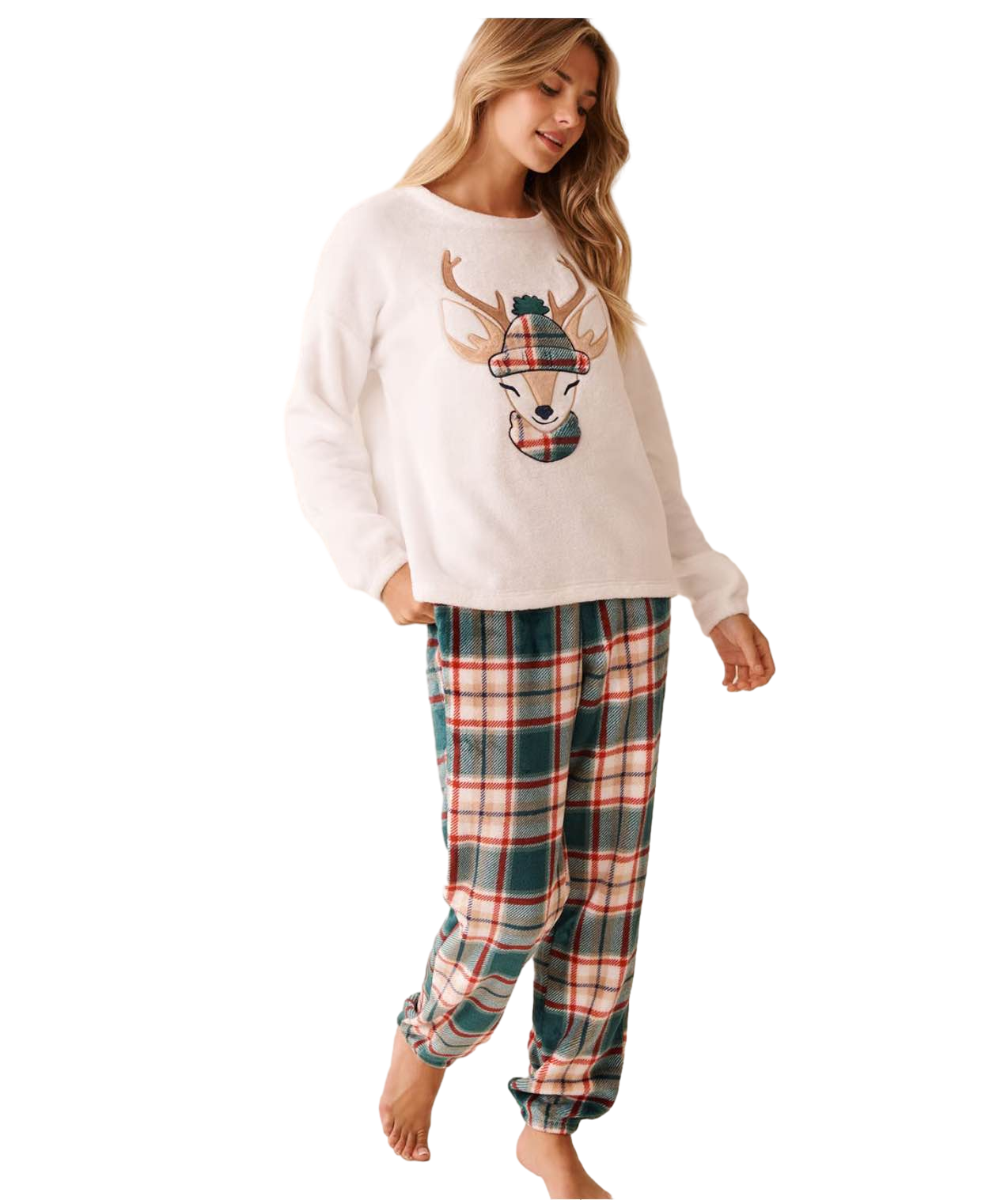 【la Vie en Rose】la Vie en Rose Pajamas 40400092 White  白