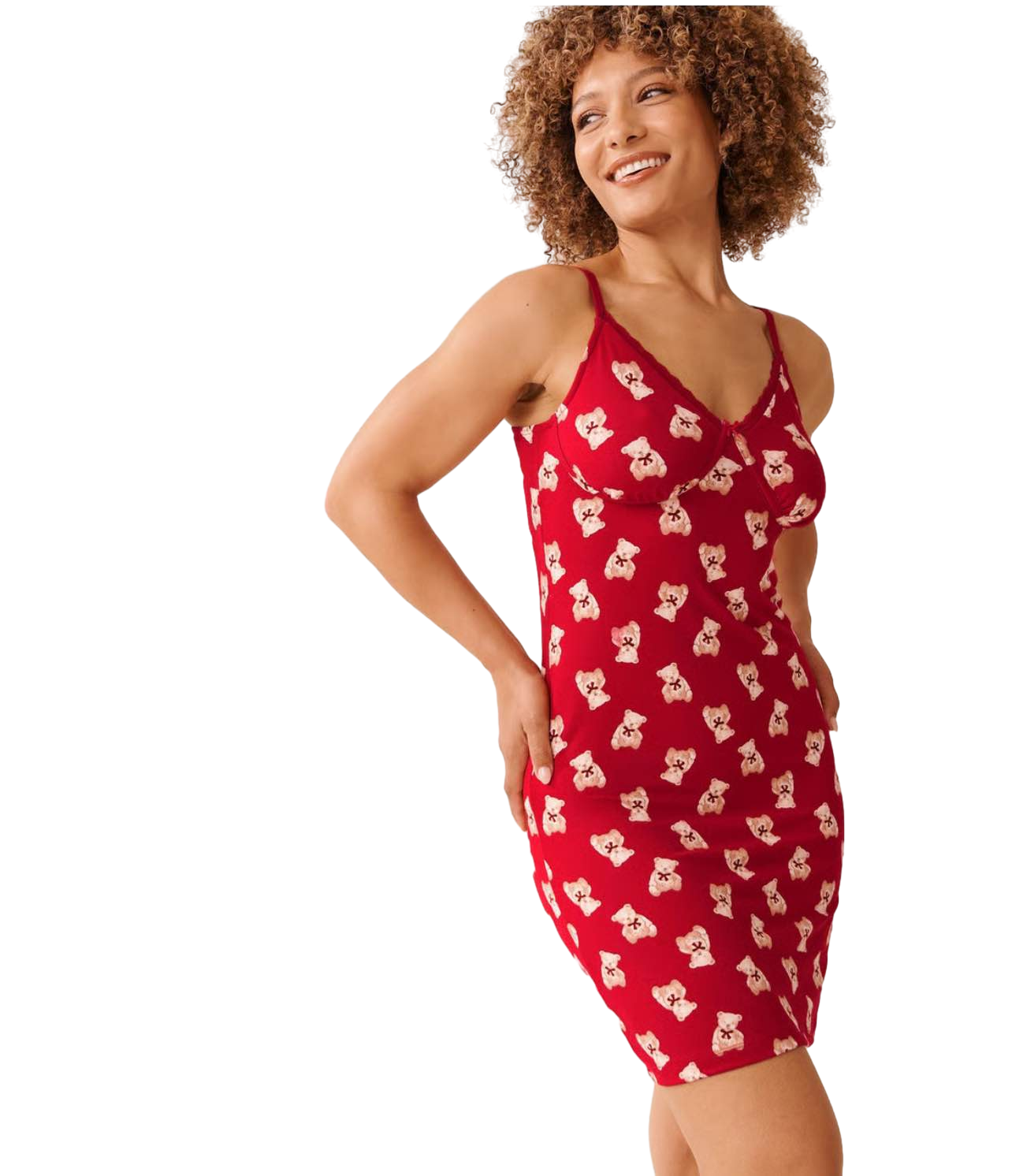 【la Vie en Rose】la Vie en Rose Pajamas 40500460 No Color  紅