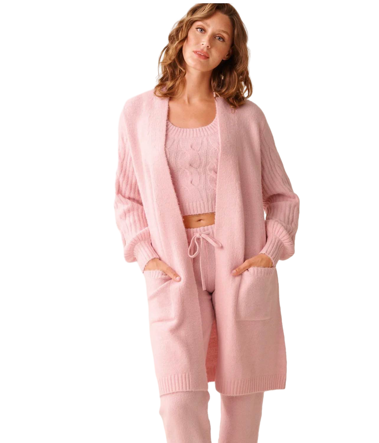 【la Vie en Rose】（外套）la Vie en Rose Sweater 50500017 Pink  粉