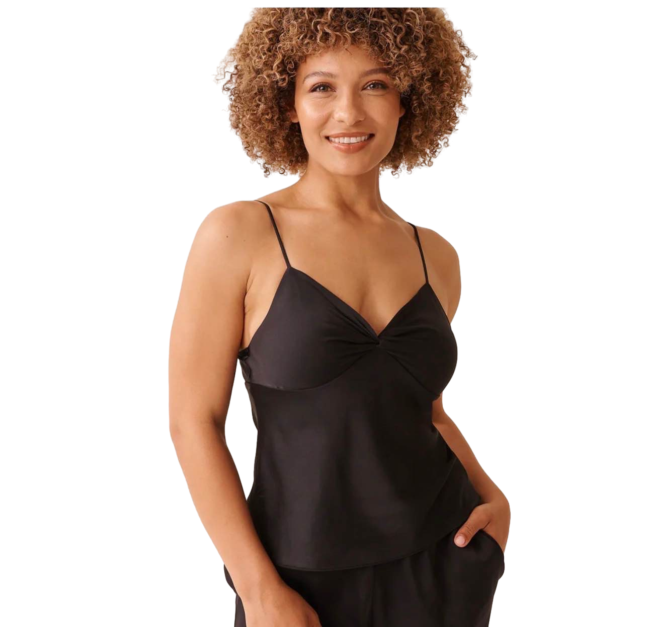 【la Vie en Rose】睡衣上衣  黑