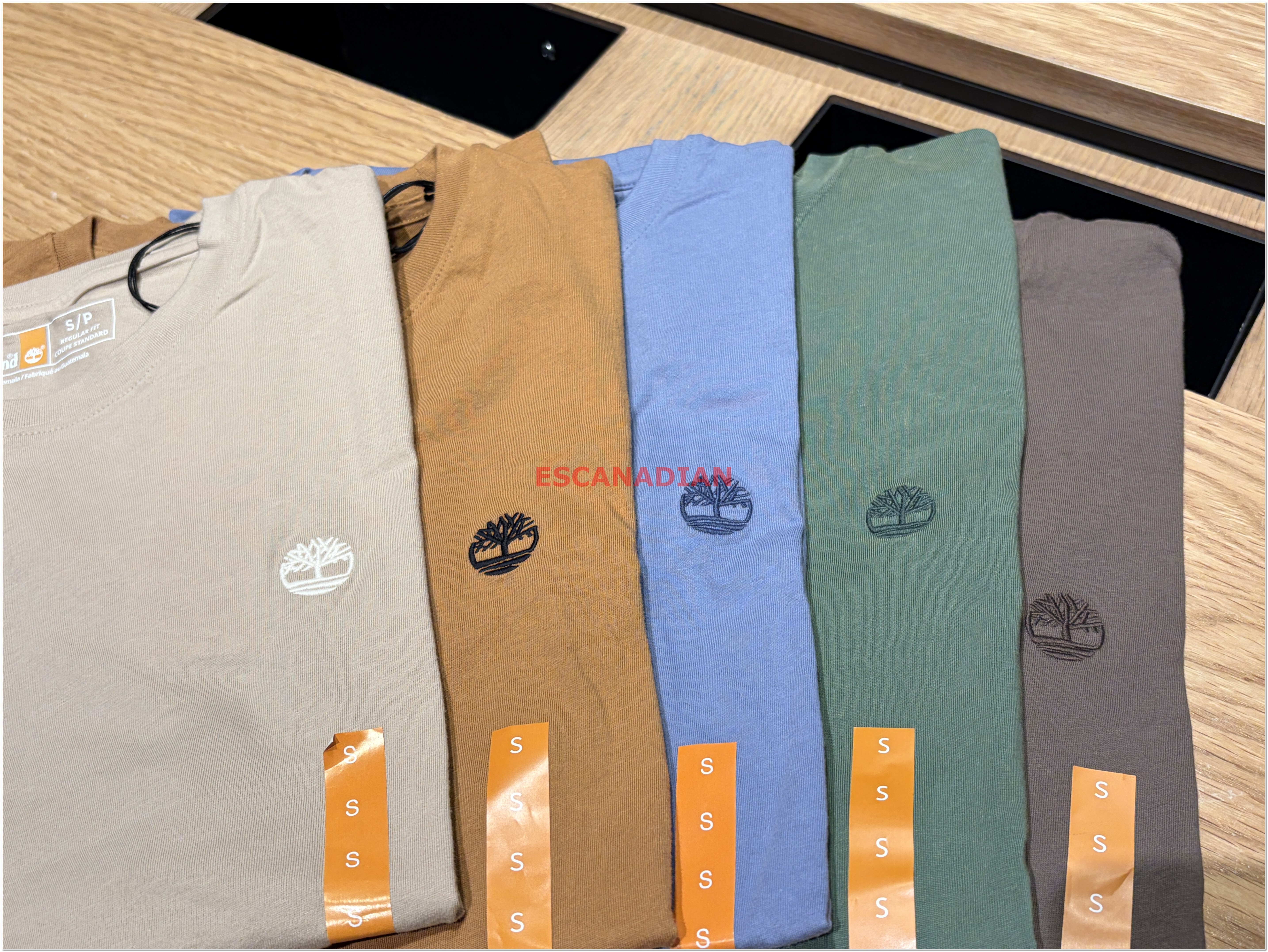 Timberland 大人 經典刺繡小樹 短TEE (3色)