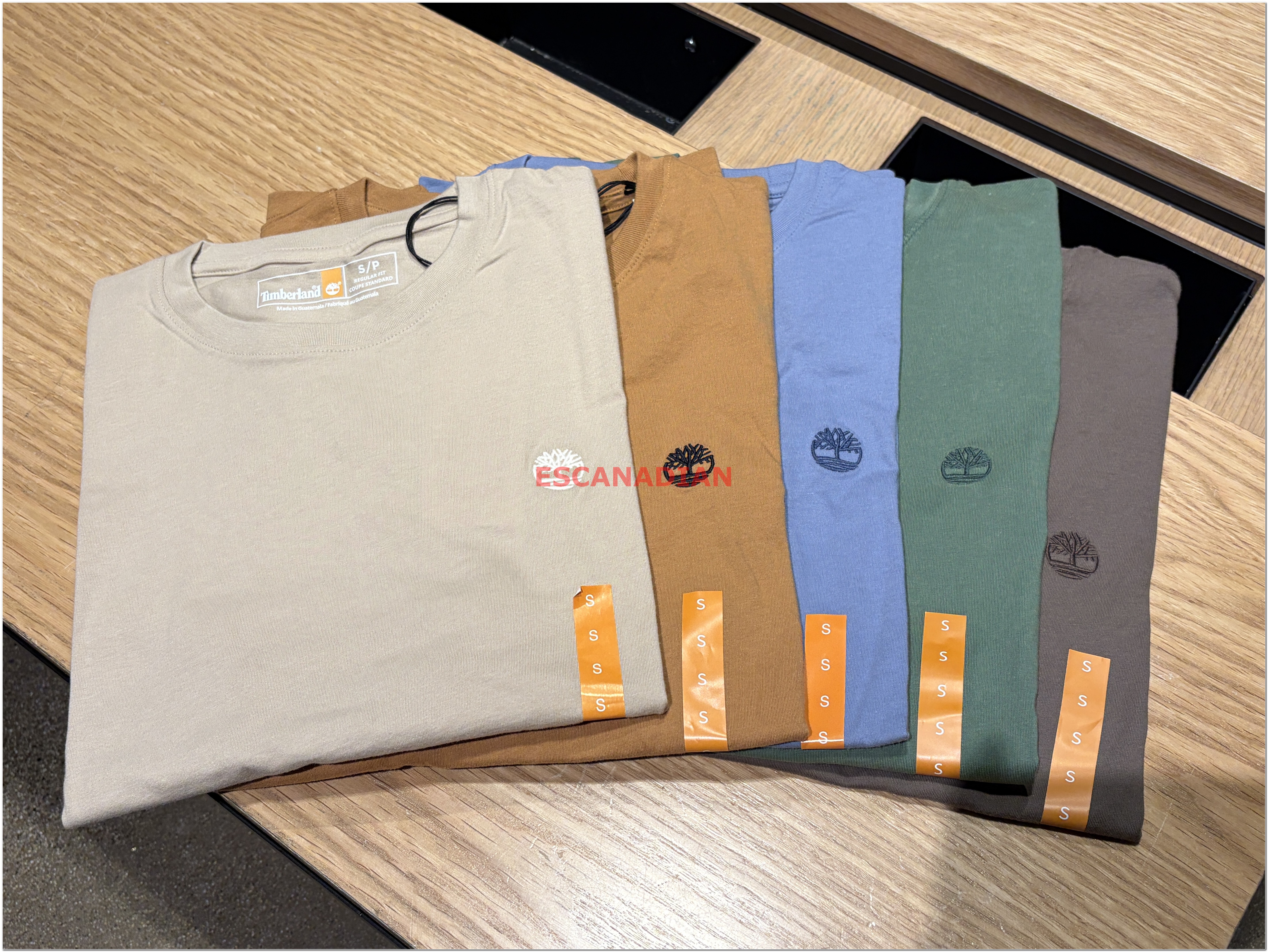 Timberland 大人 經典刺繡小樹 短TEE (3色)