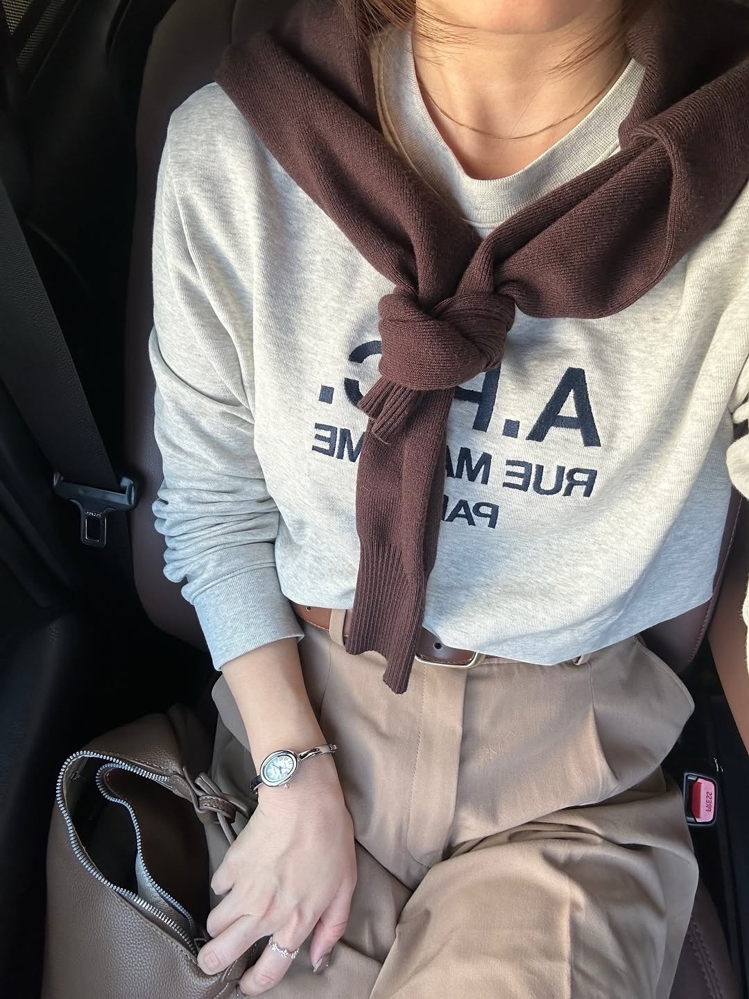 SS magnet snake chain necklace