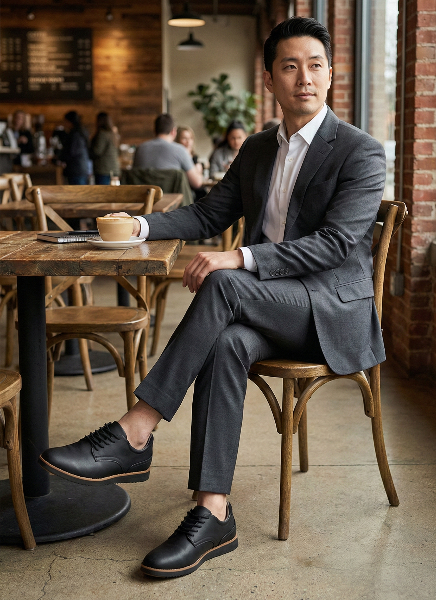 【預購】DR. SCHOLL'S H021905 Mens Casual Plain Toe Oxfords 男裝休閒平頭牛津鞋