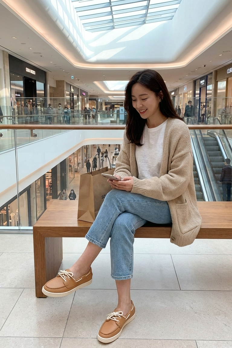 【預購】COLE HAAN H021906 Leather Nantucket Comfort Boat Shoes 女裝皮革舒適帆船鞋