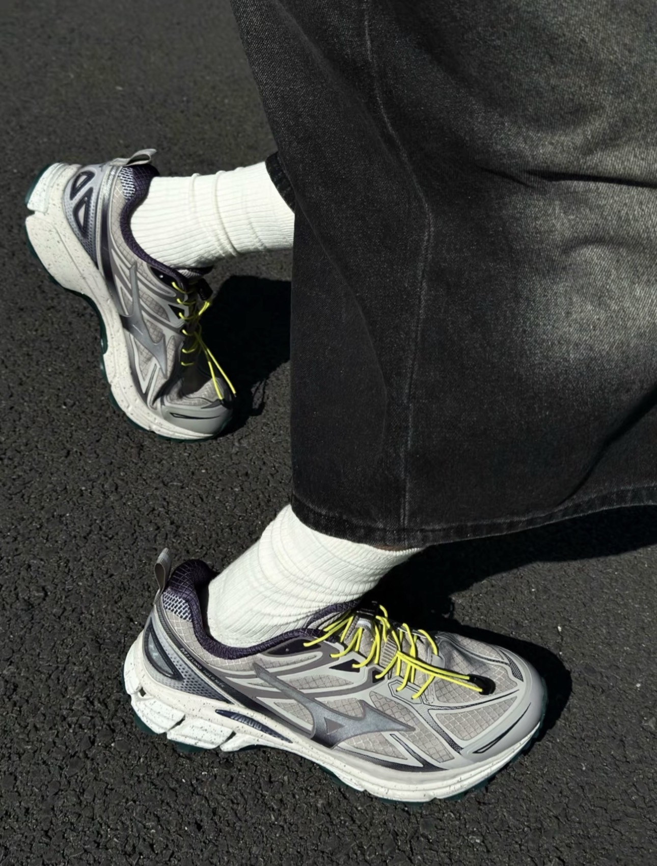 預訂| MIZUNO HALO MIX TL 黃繩灰