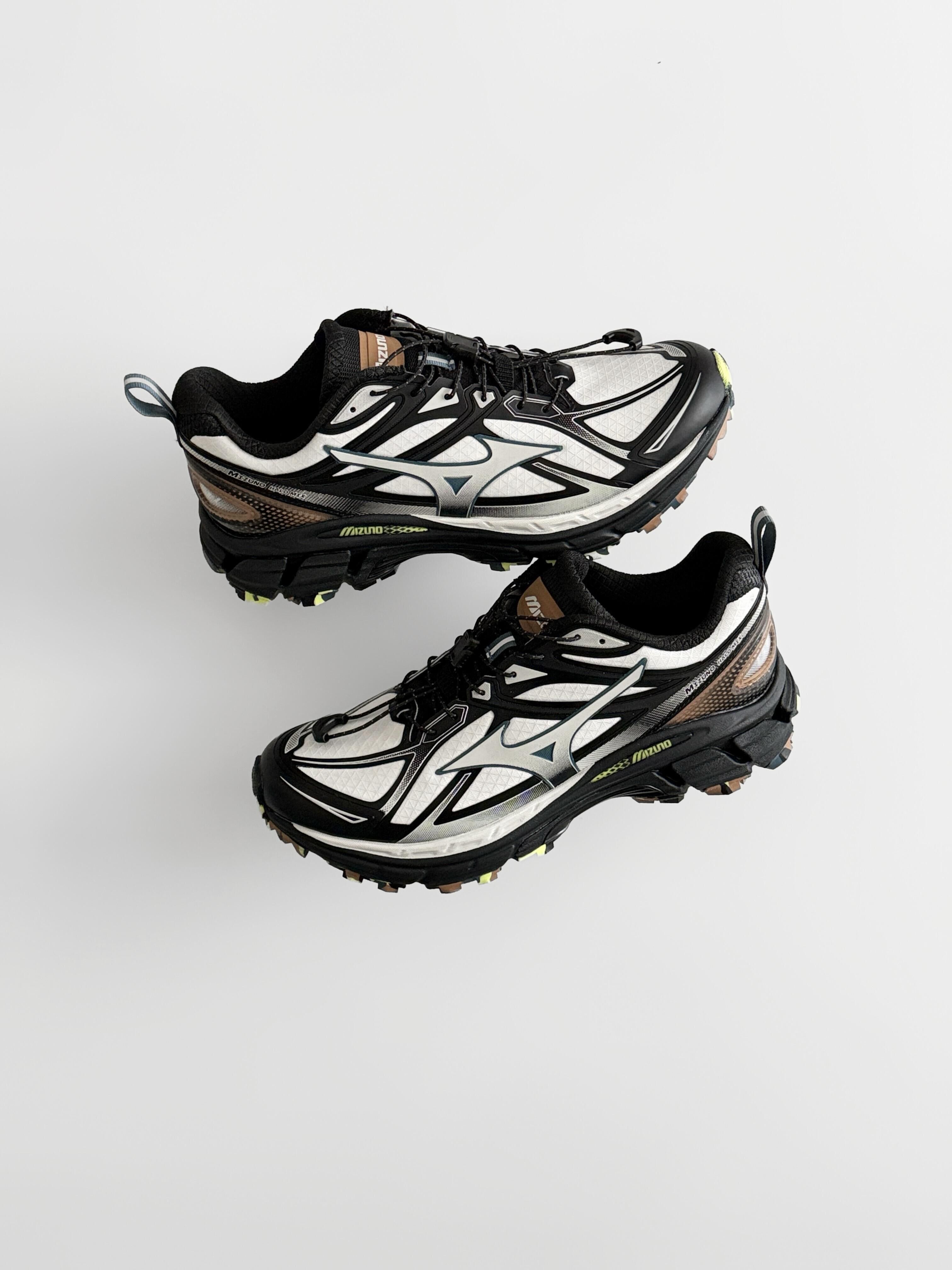 MIZUNO 美津濃 Halo MIX TL 白黑色 銀色 機能風 抽繩 復古 慢跑鞋 D1GH251204/預購