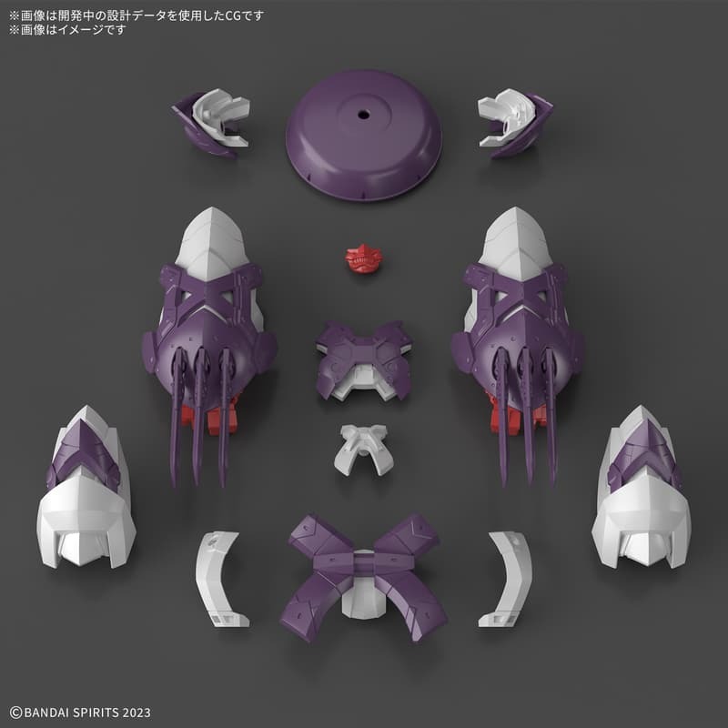 預購26/07 BANDAI 代理版 組裝模型 30MF 升級鎧甲 鐵禍之僧兵