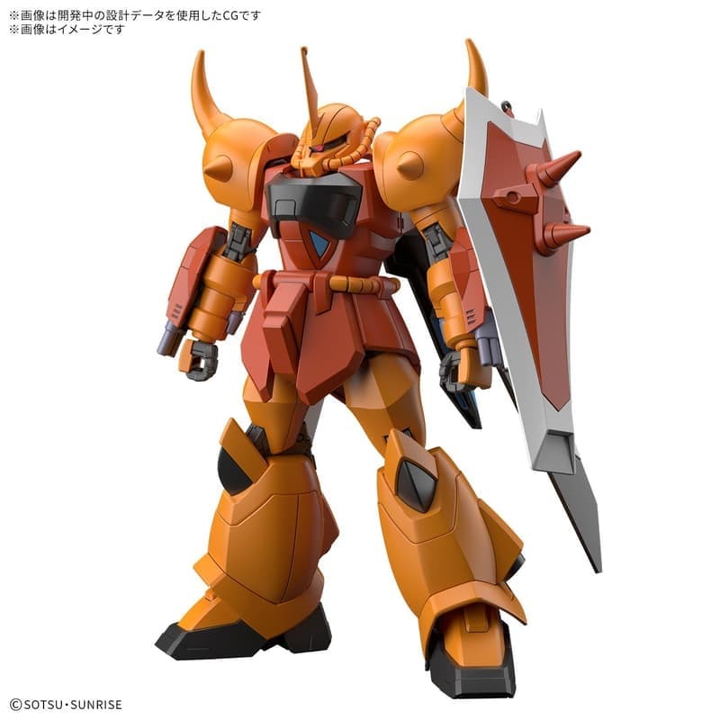 預購26/07 BANDAI 代理版 組裝模型 HG 1/144 古夫烈焰型 海涅·威斯坦弗斯專用機