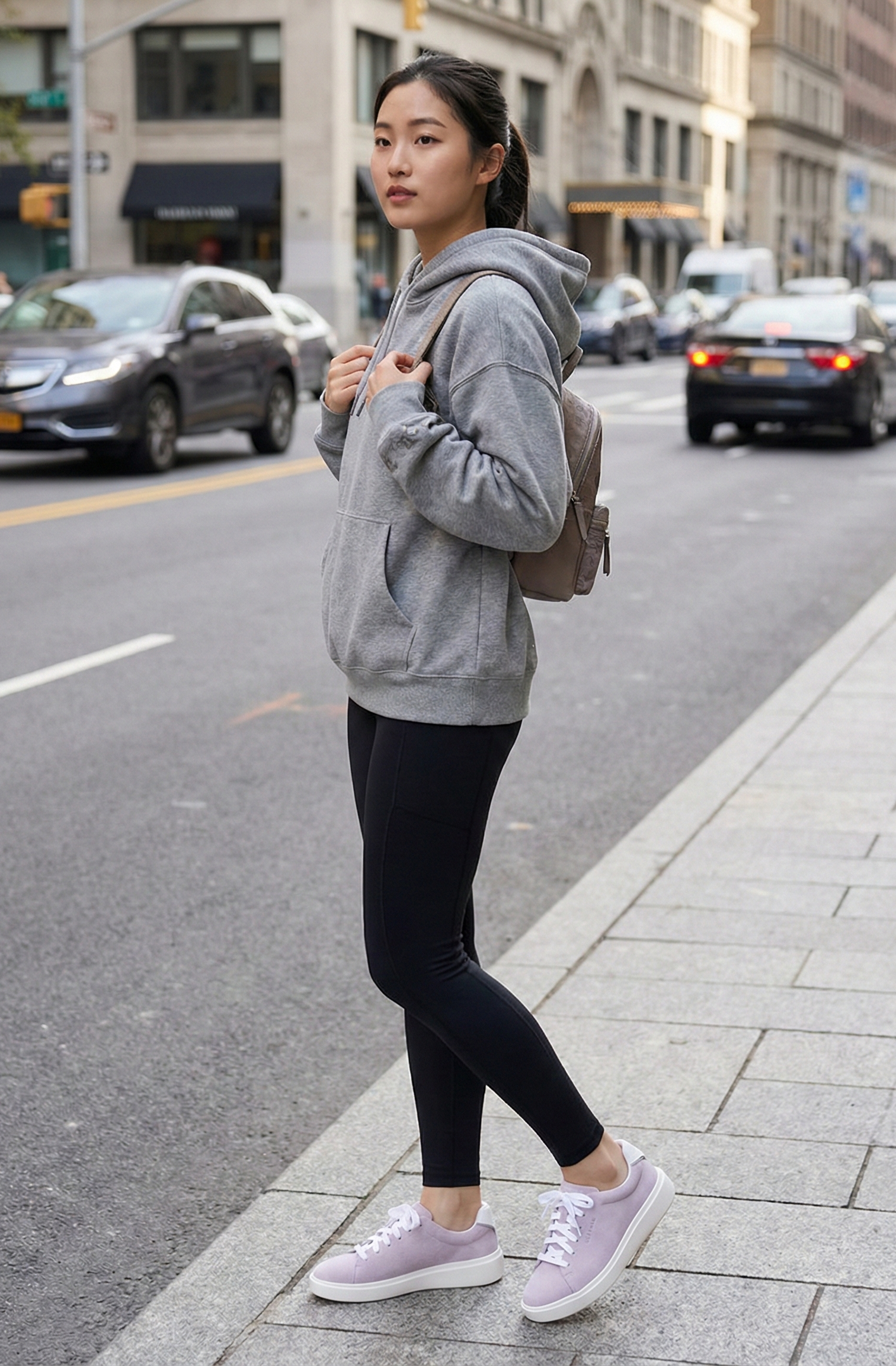 【預購】COLE HAAN H021912 女裝麂皮旅行者運動鞋