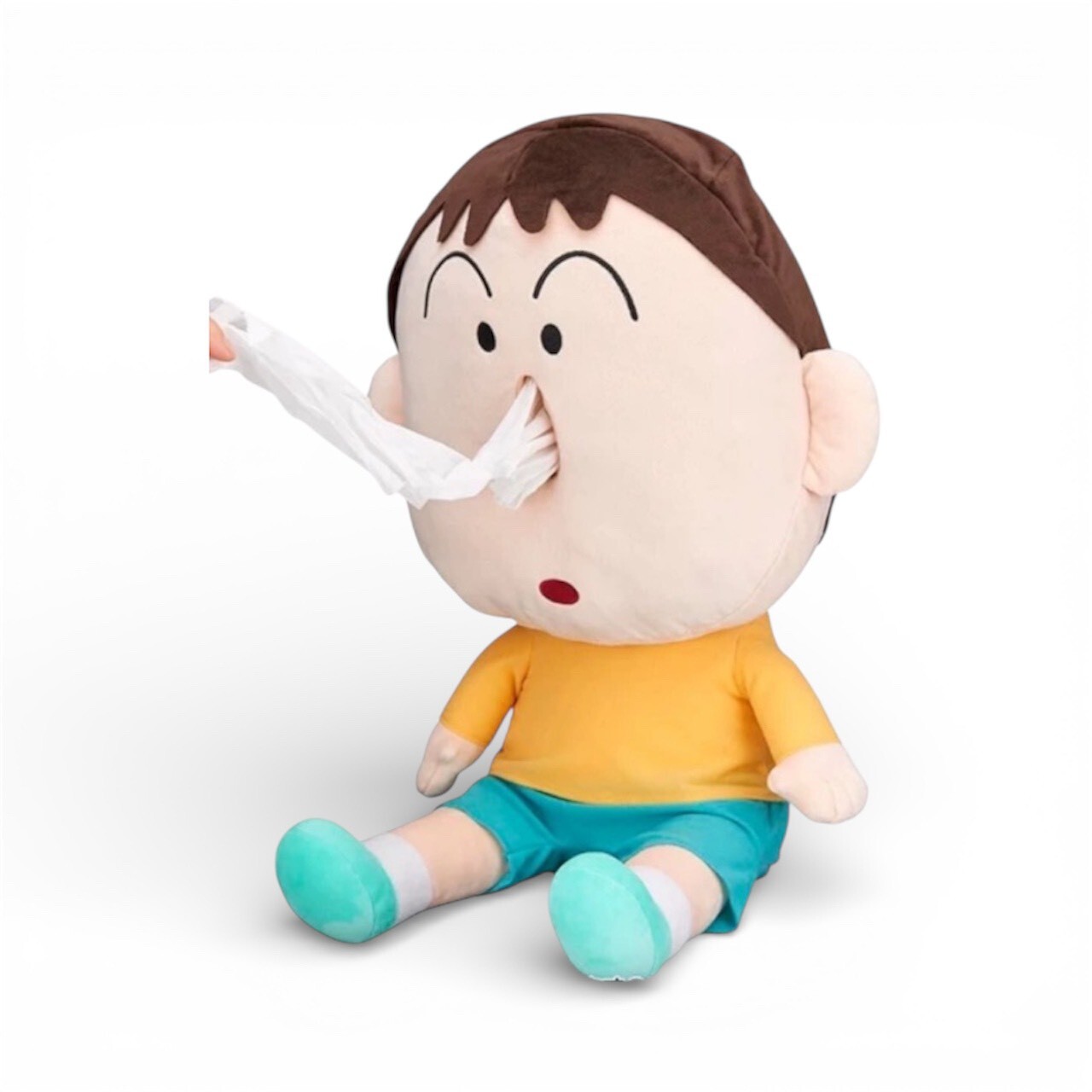 阿呆造型玩偶面紙盒