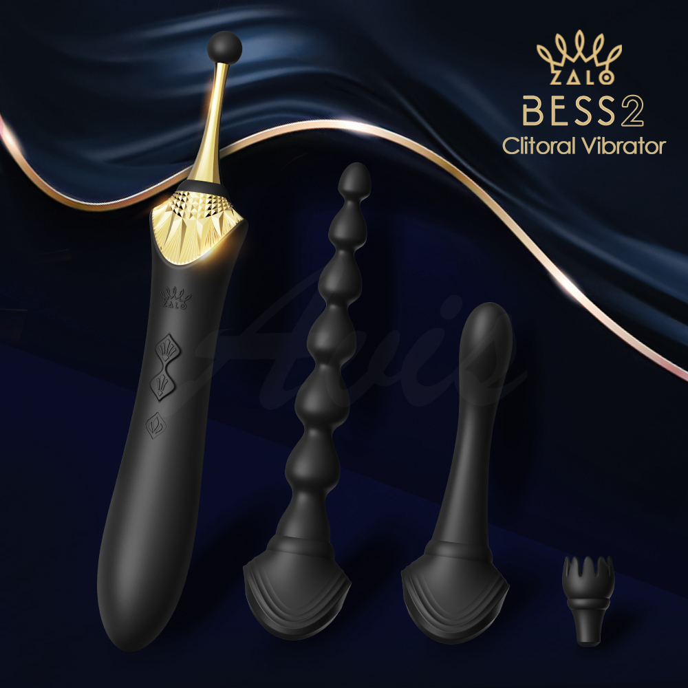 Zalo Bess 2 Clitoral Massager Black