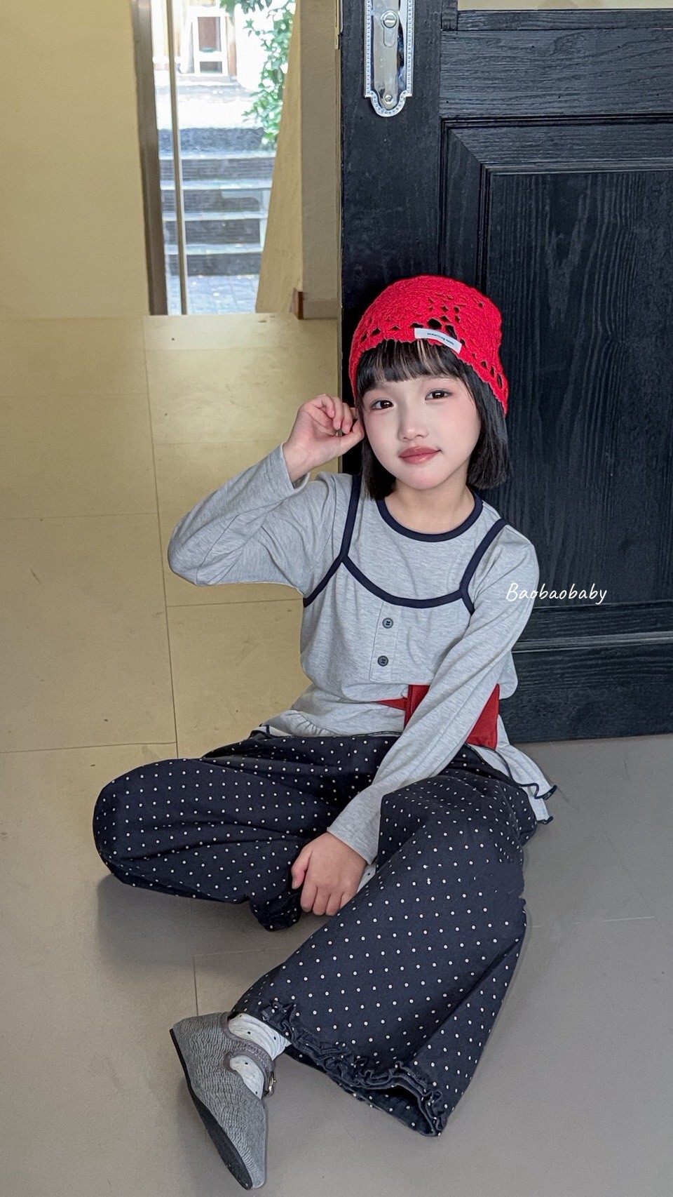 小大人荷葉層次套裝