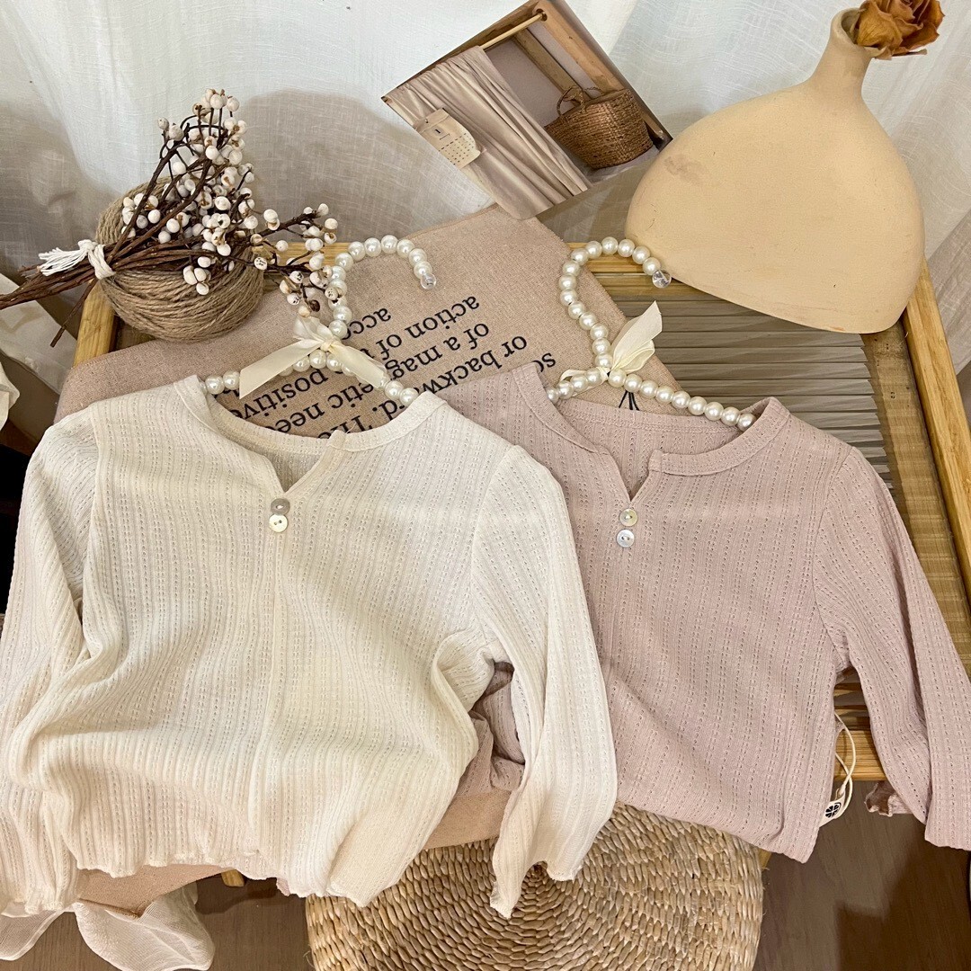 極簡小立領針織上衣