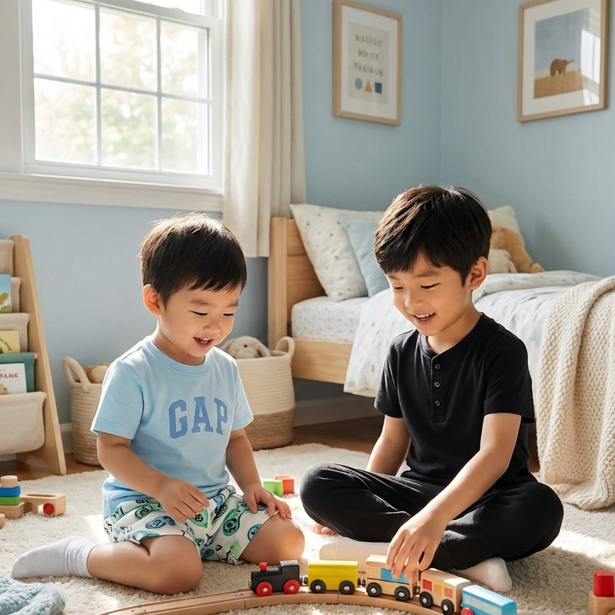 【預購】Gap H021916 童裝 4 件式睡衣套裝