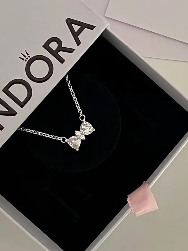 PANDORA 潘朵拉 蝴蝶結 925銀